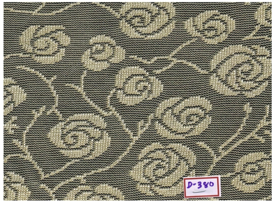 Knitting Raschel Jacquard fabric