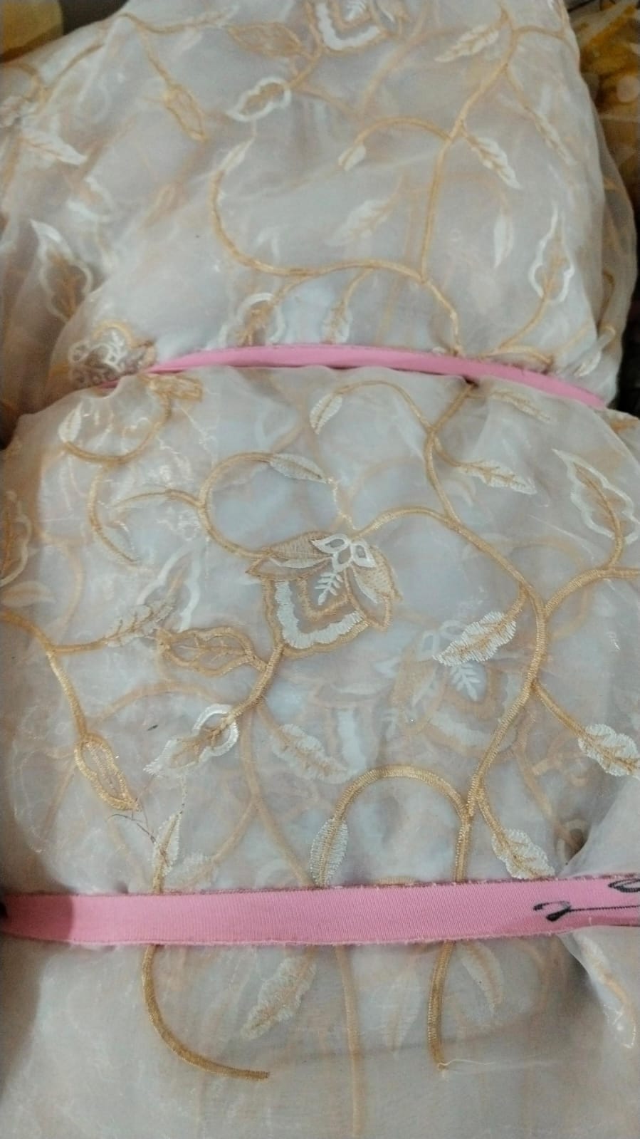 Micro Tissu Embroidery fabric
